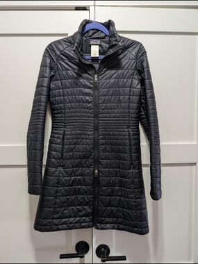 Patagonia Women’s Black Quilted Long Puffer Coat